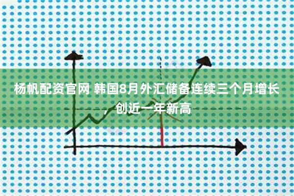 杨帆配资官网 韩国8月外汇储备连续三个月增长，创近一年新高